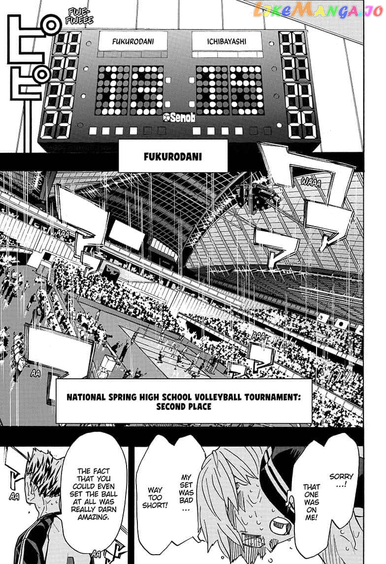 Haikyuu!!, Chapter 392 image 09